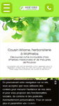 Mobile Screenshot of herboristerie-cousin-wattrelos.fr